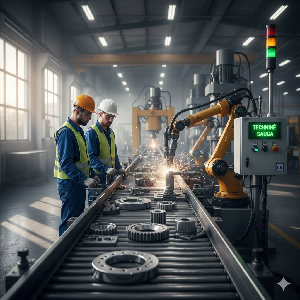 Techninė sauga: nuo teisinių reikalavimų iki verslo galimybių